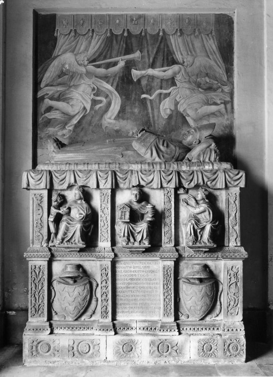 monumento funebre - ambito romano (sec. XIV)